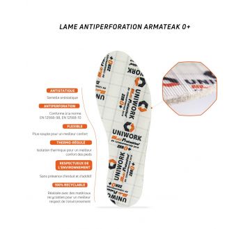 CHAUSSURES DE SECURITE FEMME AMY S3 - UNIWORK